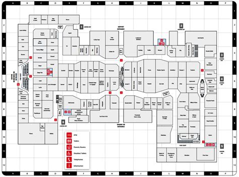 dfo moorabbin map.